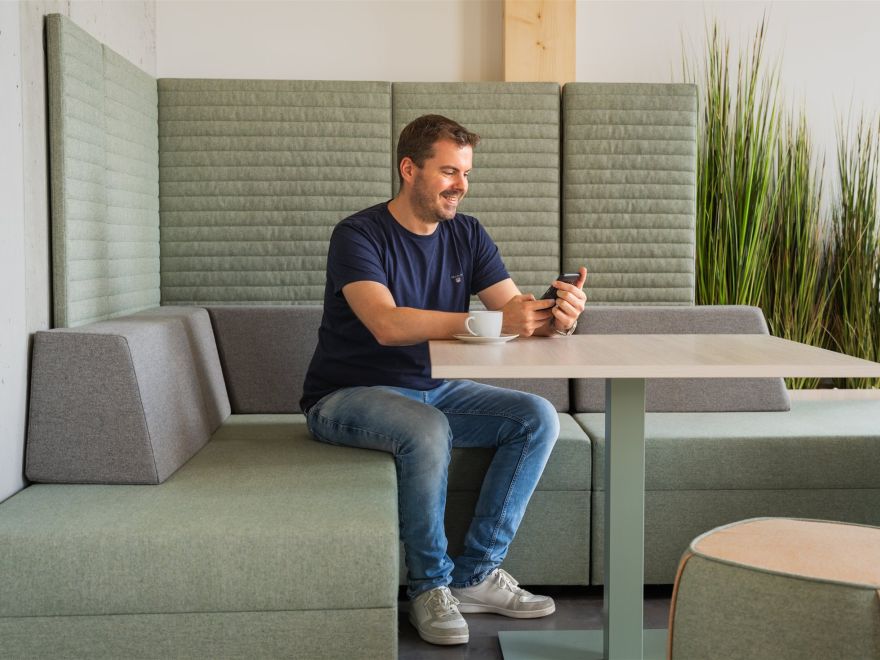 Benjamin Beloch im Coworking